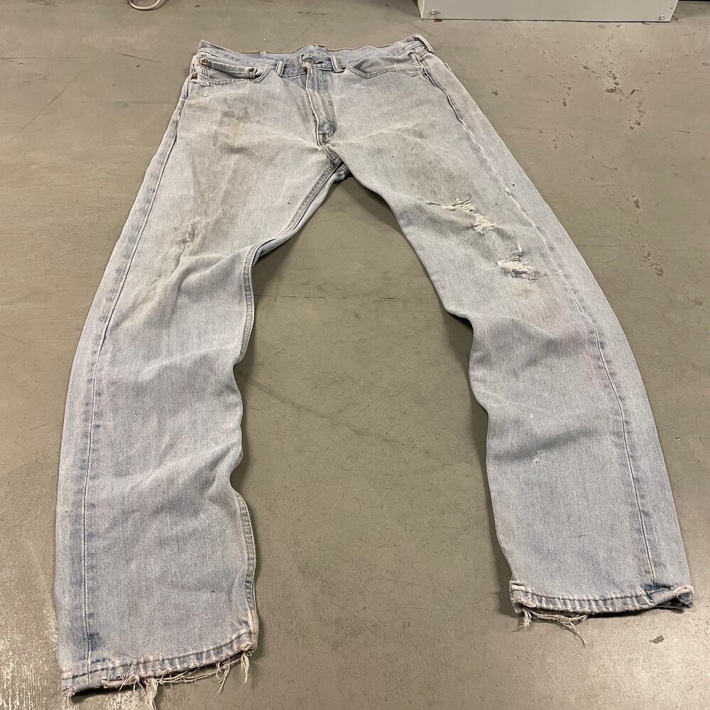 vintage thrashed Levi's 505 Jeans 34x34